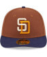 Фото #3 товара Men's Brown San Diego Padres Tiramisu Low Profile 59FIFTY Fitted Hat