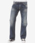 ფოტო #2 პროდუქტის Men's Zac Relaxed Fit Straight Stretch Jeans