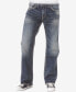 ფოტო #1 პროდუქტის Men's Zac Relaxed Fit Straight Stretch Jeans