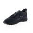 Reebok LX2200 Mens Black Suede Lace Up Lifestyle Sneakers Shoes