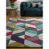 Teppich aus reiner Wolle FLASHY CHEVRON