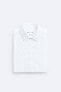 Фото #11 товара Рубашка из рельефной ткани с принтом ZARA
