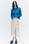 Фото #6 товара Open-knit wool blend sweater - limited edition