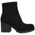 Dirty Laundry Lizzie Pull On Platform Womens Black Casual Boots LIZZIE-001