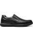 Стильные мужские лоферы Nunn Bush "Bayridge Moccasin Toe Slip-On" Черный, 12 W - фото #2