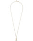 Фото #3 товара Wrapped diamond Boy Pendant Necklace (1/20 ct. tw) in 10k Gold, 18" + 2" extender, Created for Macy's