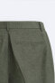 Фото #13 товара 100% linen bermuda shorts