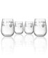 Фото #1 товара Icy Pine Stemless 17Oz - Set Of 4 Glasses