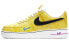 Nike Air Force 1 Low LV8 3 Peace, Love, and Basketball 低帮 板鞋 男款 白黄蓝 / Кроссовки Nike Air Force DC1416-700 40.5 - фото #1