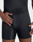 Leo Slimming Mens Underwear Girdle Moderate Compression Black Size S