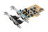 Exsys EX-45034IS - PCIe - Serial - RS-232/422/485 - Grey - PC - Passive