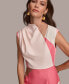 ფოტო #5 პროდუქტის Women's Colorblocked Sheath Dress