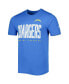 Фото #3 товара Men's Powder Blue Los Angeles Chargers Combine Authentic Training Huddle Up T-shirt