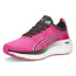 Фото #2 товара Puma Foreverrun Nitro Lace Up Running Womens Pink Sneakers Athletic Shoes 37775