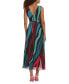 Фото #2 товара Women's Printed Pleated Maxi Dress