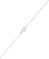 ფოტო #5 პროდუქტის Crystal Cross 18" Pendant Necklace in 10k Gold