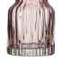 Vase Pink Crystal 12 x 12 x 25 cm