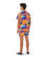 ფოტო #3 პროდუქტის Big Boys 2 Pc Summer Shirt and Shorts Set