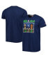 Фото #1 товара Men's Karl-Anthony Towns and Anthony Edwards Navy Minnesota Timberwolves NBA Jam Tri-Blend T-shirt