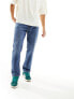 Фото #5 товара HUGO 640 straight leg jeans in light wash