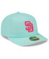 ფოტო #4 პროდუქტის Men's Mint San Diego Padres City Connect Low Profile 59FIFTY Fitted Hat