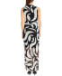 ფოტო #2 პროდუქტის Women's Mesh Printed Maxi Dress