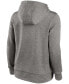 Фото #2 товара Толстовка с капюшоном Nike женская Los Angeles Rams, угольно-серый из меланжированной ткани