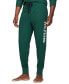 ფოტო #1 პროდუქტის Men's Thermal Logo Jogger Pajama Pants