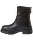 Фото #2 товара Valentino Leather Biker Boot Men's