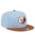 Фото #2 товара Men's Light Blue/Brown Memphis Grizzlies 2-Tone Color Pack 9FIFTY Snapback Hat