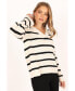 ფოტო #6 პროდუქტის Womens Hazel Knit Sweater