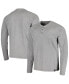 Фото #1 товара Men's Graphite Pigment Dye Henley Raglan Long Sleeve T-shirt