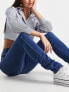 Фото #3 товара Only Tall Royal high waisted skinny jeans in mid blue wash