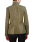 Фото #3 товара Womens Leather Coat