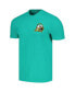 Фото #3 товара Men's Green Oregon Ducks Baseball Flag Comfort Colors T-Shirt