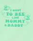 Baby 'Bee Like Mommy And Daddy' Sleeveless Bodysuit 18M