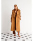 Фото #3 товара Women's Double-Breasted Trench Coat