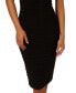 ფოტო #6 პროდუქტის Women's Ruffle Asymmetric Midi Dress