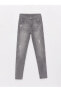Фото #4 товара LCW Kids Super Skinny Fit Yırtık Detaylı Erkek Çocuk Jean Pantolon