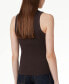 ფოტო #2 პროდუქტის Women's Ribbed Racerback Tank Top