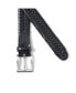 Фото #2 товара Men's Leather Braid Belt