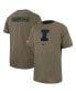 Фото #1 товара Men's Olive Illinois Fighting Illini Military-Inspired Pack T-shirt