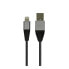 Фото #1 товара MUVIT USB Cable To Lightning MFI 2.4A 2 m