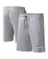 ფოტო #2 პროდუქტის Men's Heather Gray Denver Broncos Trainer Shorts