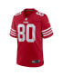 Фото #3 товара Men's Jerry Rice Scarlet San Francisco 49ers Retired Team Player Game Jersey