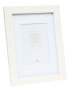 Фото #1 товара Deknudt S66KF1 P1 - MDF - Glass - Wood - White - Single picture frame - Table - Wall - 30 x 40 cm - Rectangular