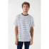 ფოტო #2 პროდუქტის SALSA JEANS Striped Regular Fit short sleeve T-shirt