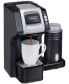 FlexBrew Dual Single Cup Coffee Maker with Milk Frother