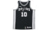 Фото #1 товара Футбольная майка Nike NBA Jersey Icon Edition Swingman SW болельщика Сан-Антонио Спёрс Дерозан 10 номер мужская черного цвета 864509-018