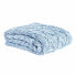 Фото #1 товара Одеяло синее DKD Home Decor 150 х 125 х 1 см (2 штуки)